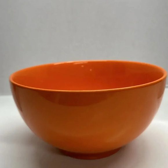Orange Ceramic Bowl - Picture 3 of 5